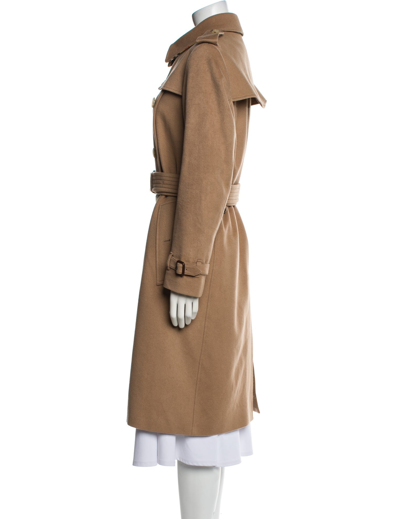 Burberry Cashmere Trench Coat