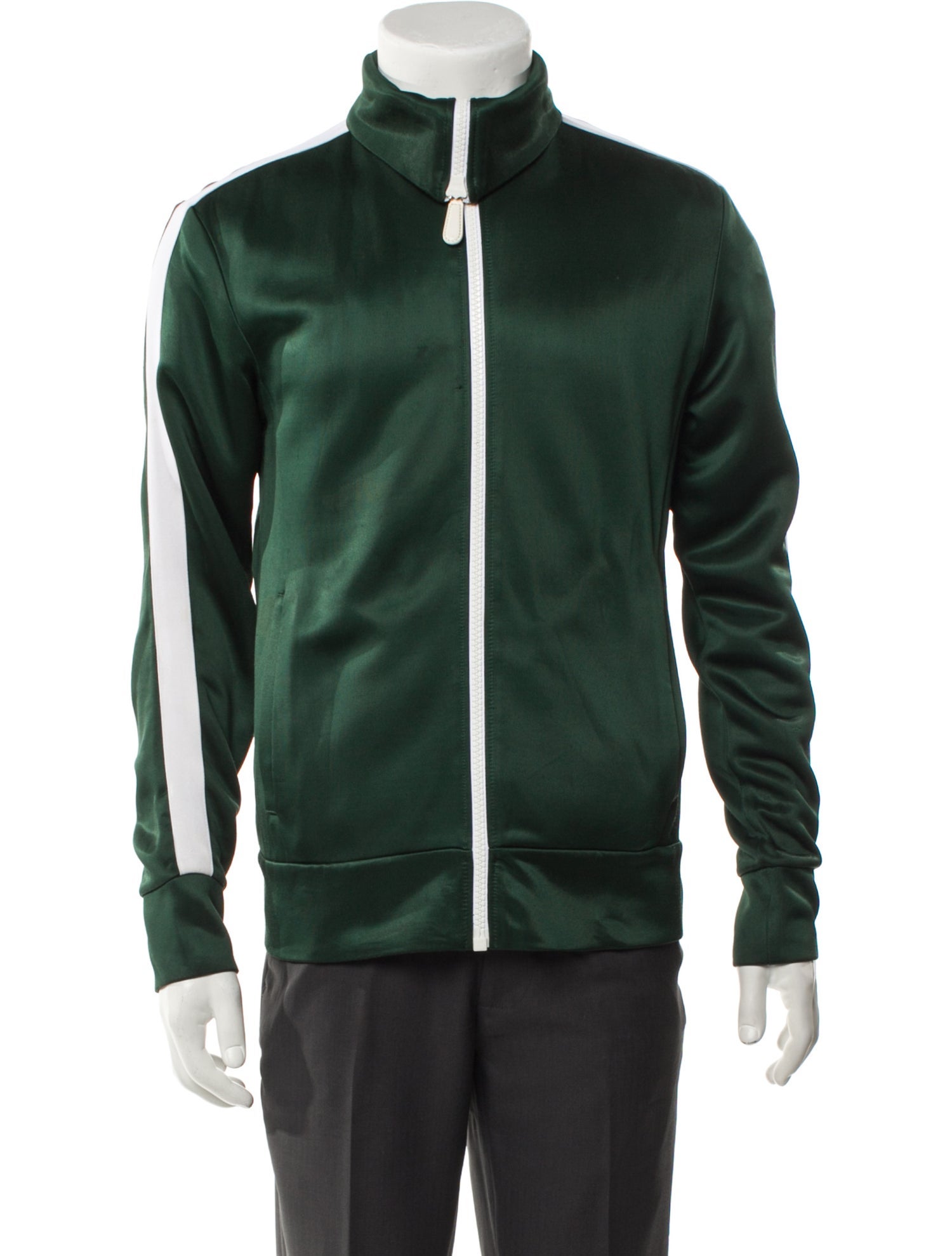 Burberry Striped Bomber Jacket
