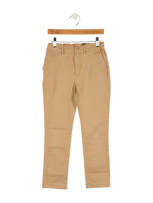 Burberry Boys' Straight Leg Khaki Pantss