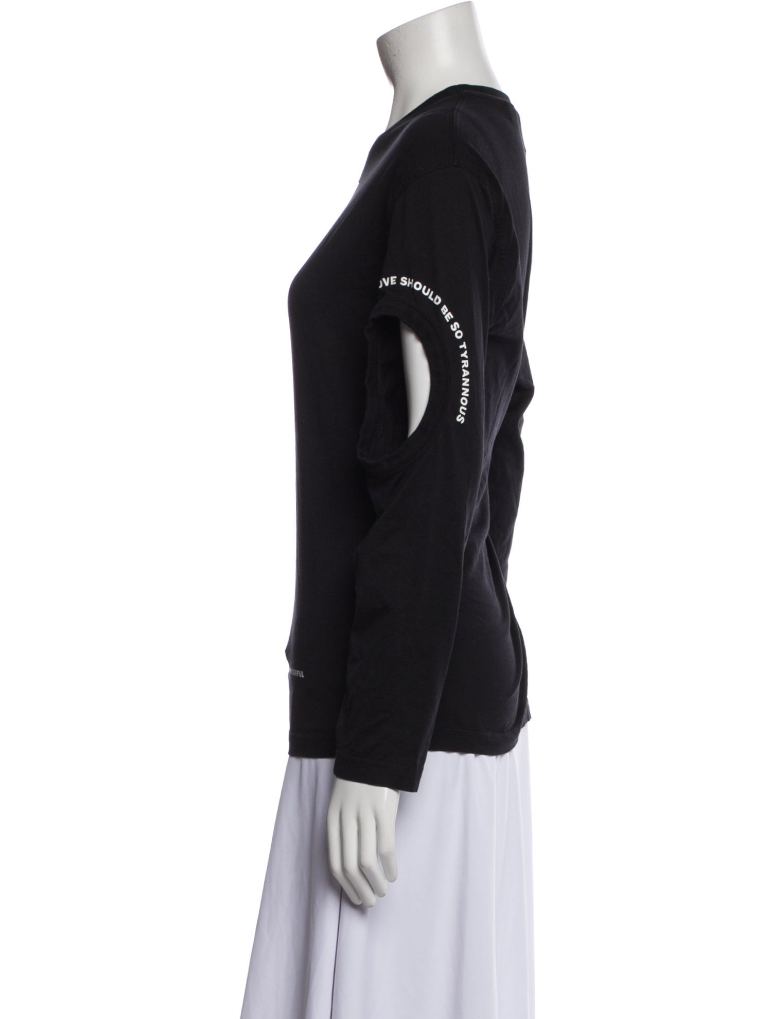 Burberry Graphic Print Crew Neck T-Shirt