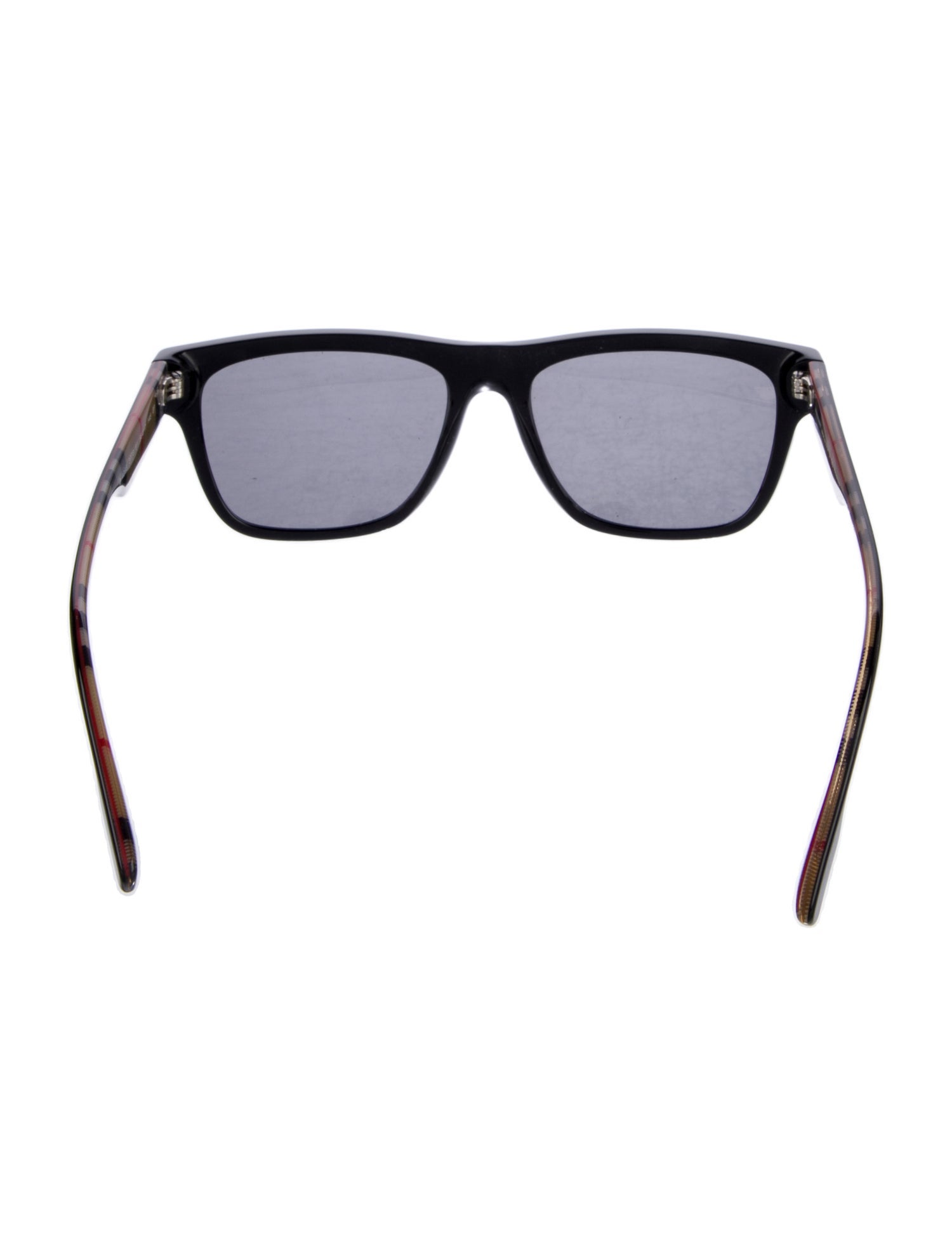 Burberry House Check Pattern Wayfarer Sunglasses