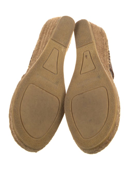 Burberry Leather Espadrilles
