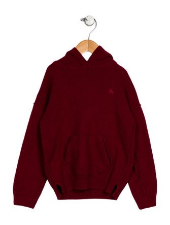 Burberry Boy's Embroidered Hoodie