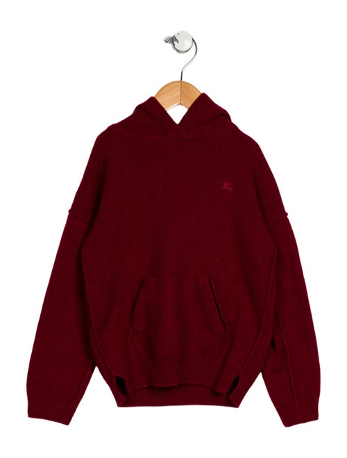 Burberry Boy's Embroidered Hoodie