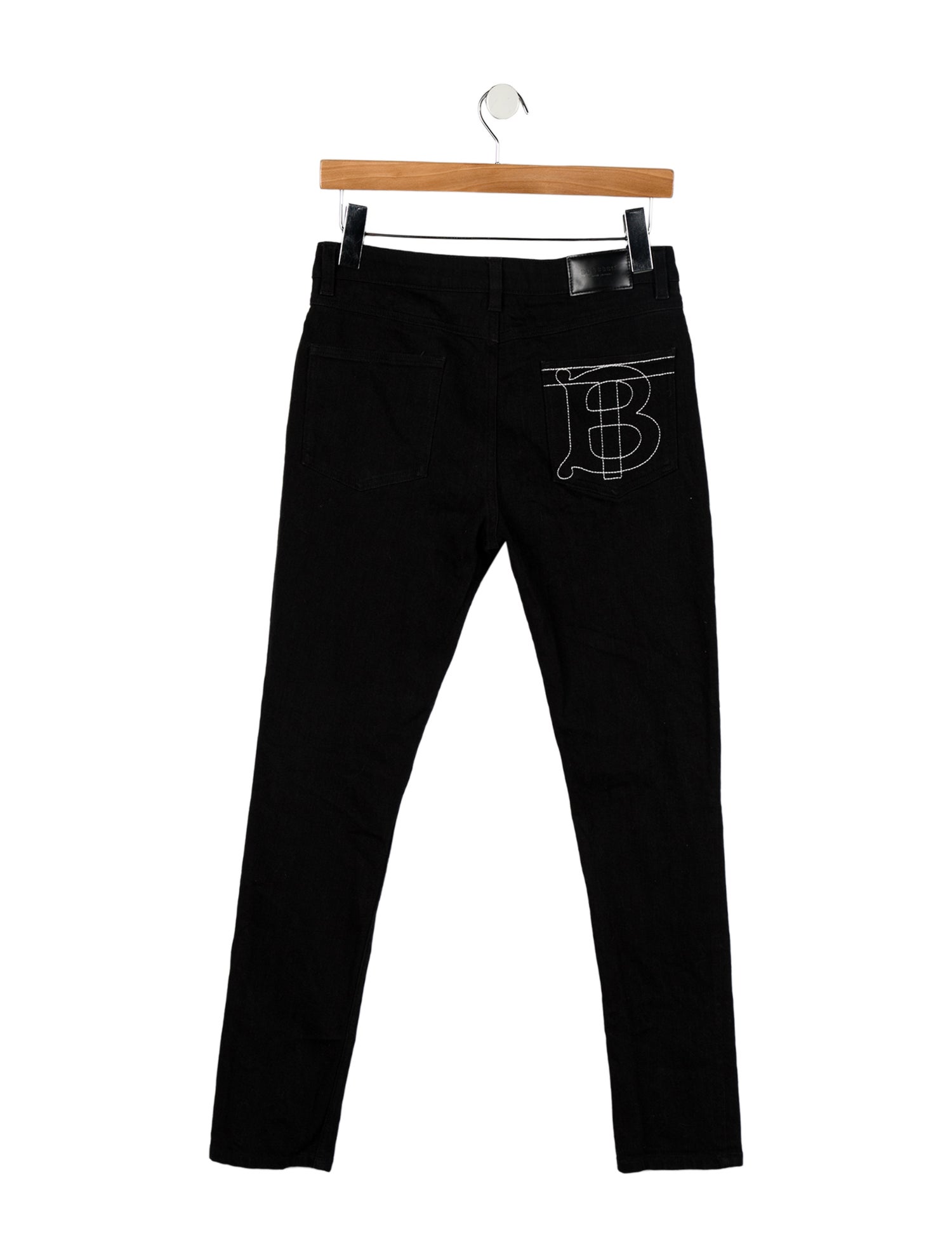 Burberry Mid-Rise Skinny Leg Jeans