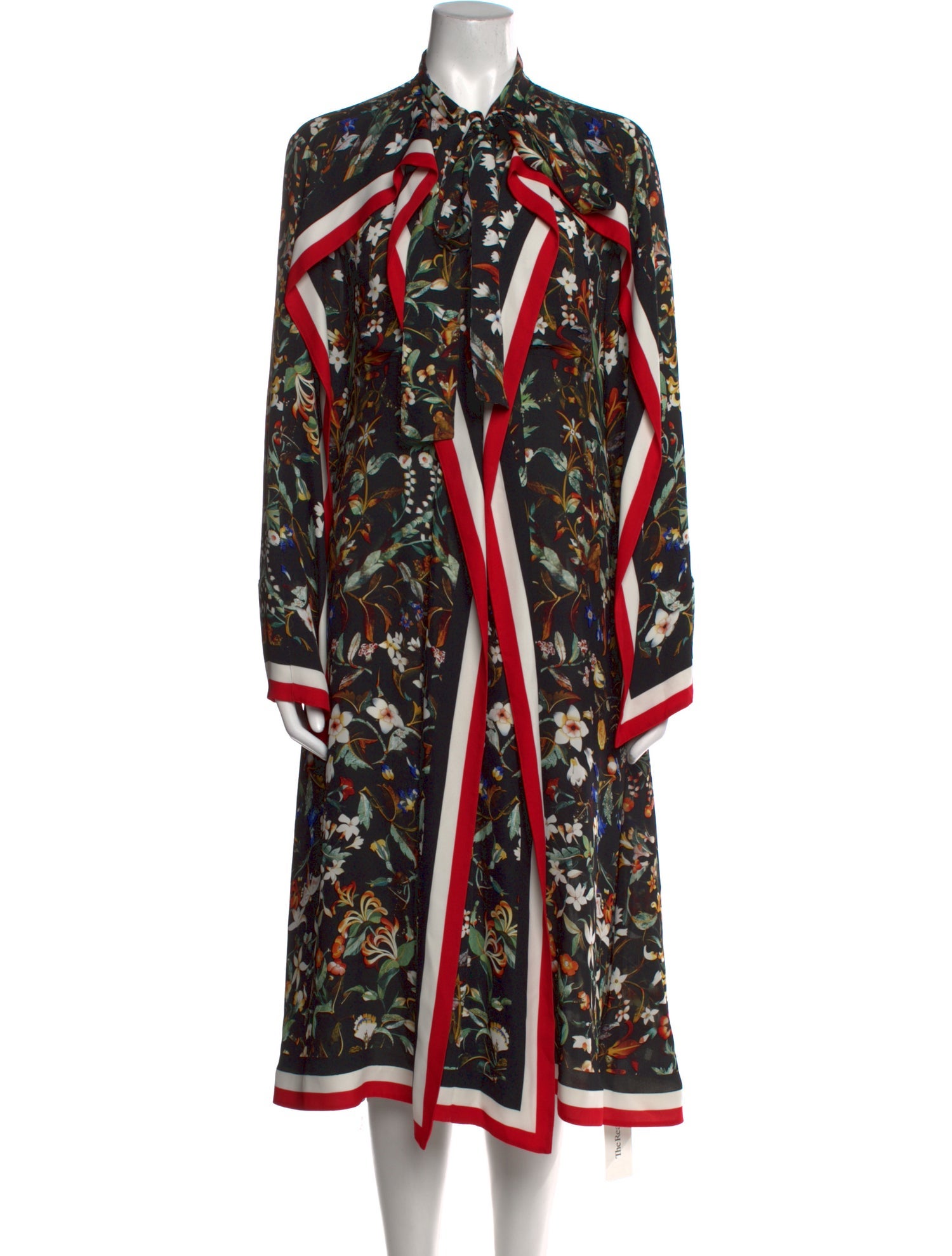 Burberry Silk Midi Length Dress