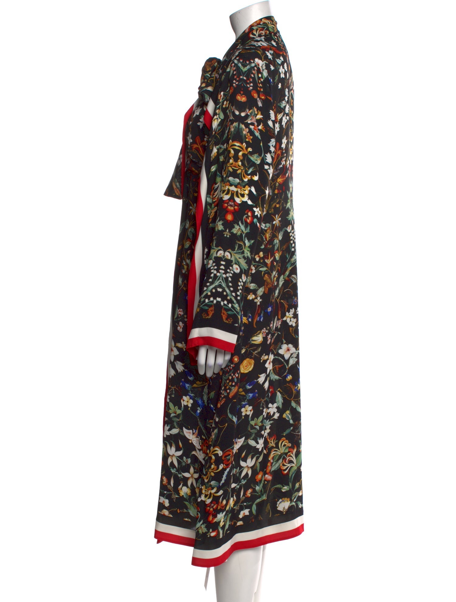 Burberry Silk Midi Length Dress