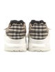 Burberry House Check Pattern Canvas Sneakers