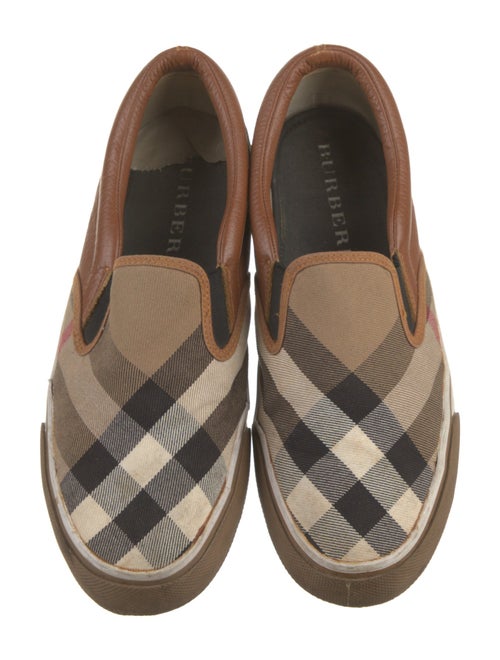 Burberry Canvas Printed Sneakers