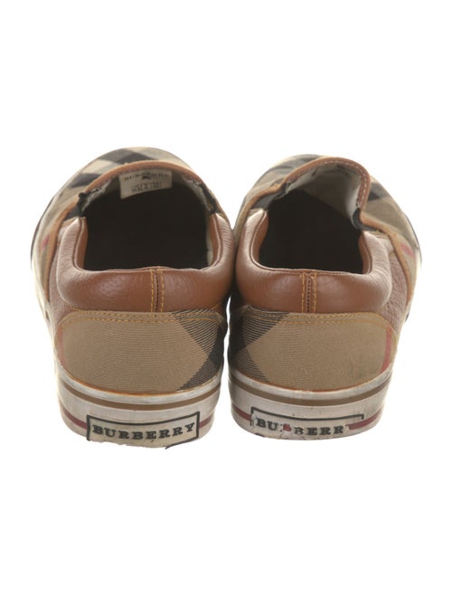 Burberry Canvas Printed Sneakers