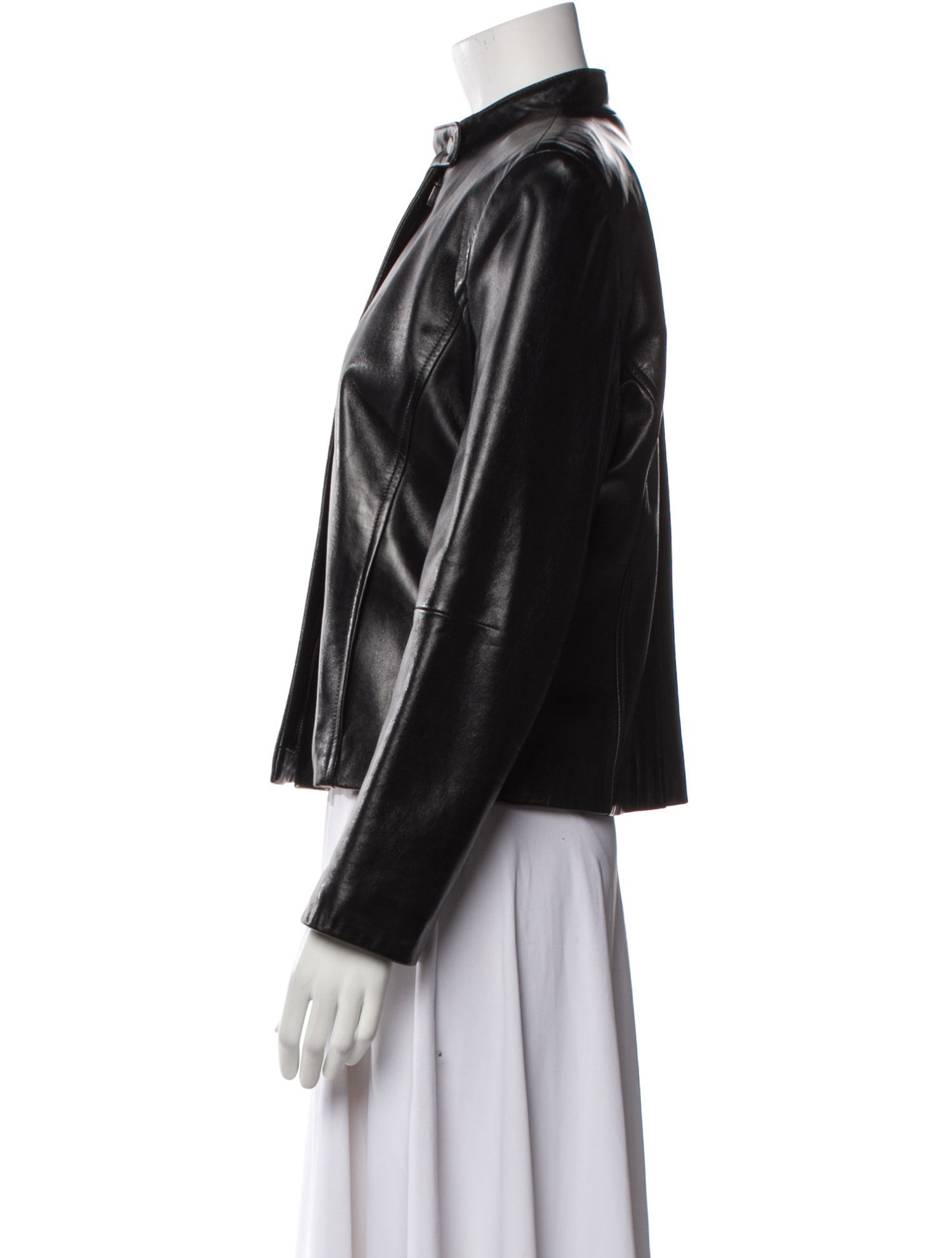 Burberry Leather Biker Jacket