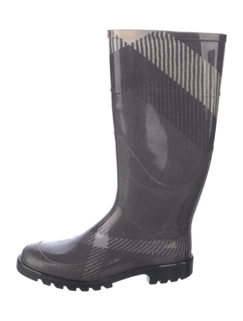 Burberry Rubber Printed Rain Boots