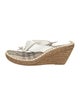 Burberry Leather Espadrilles