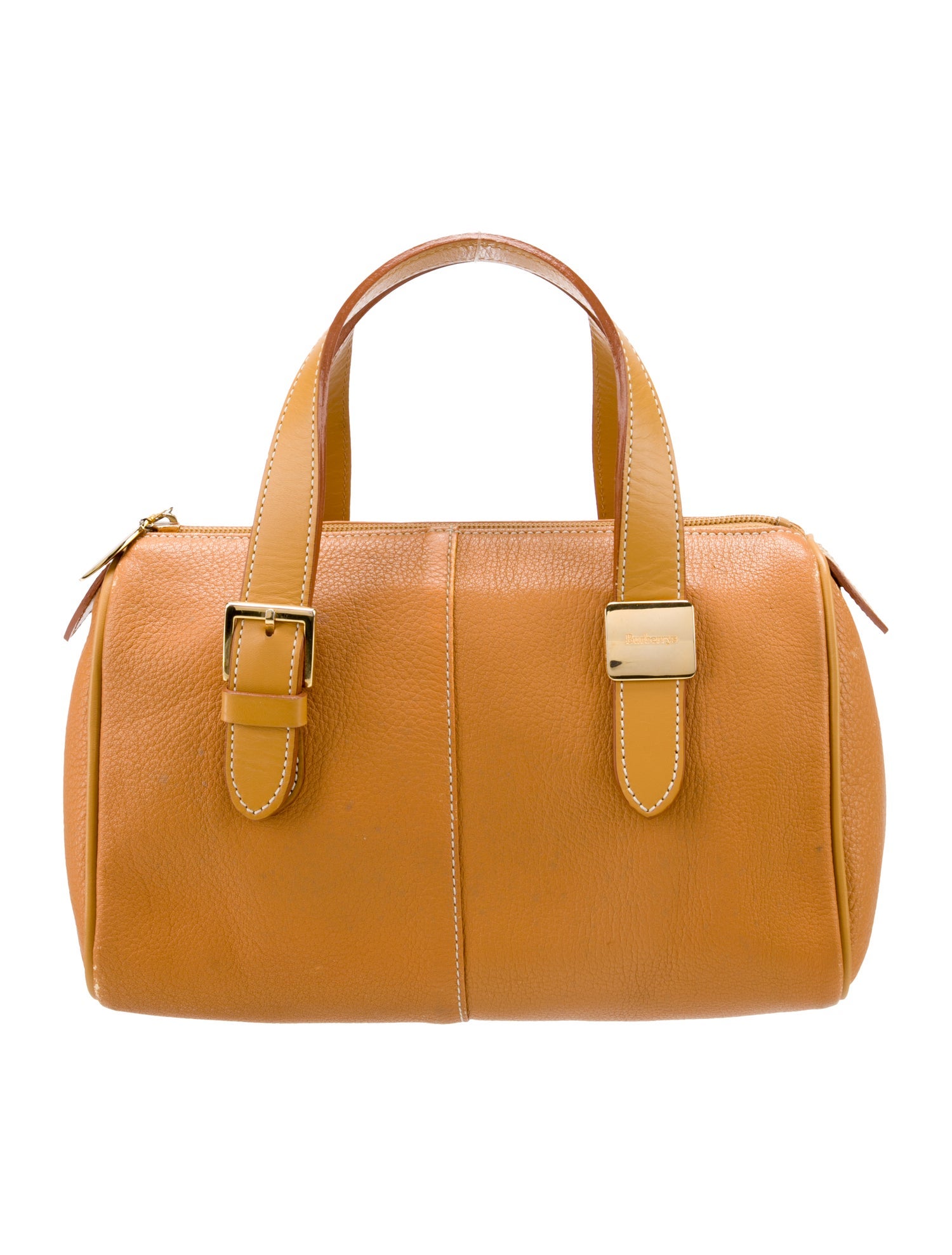 Burberry's Haymarket Check Top Handle Bag Vintage