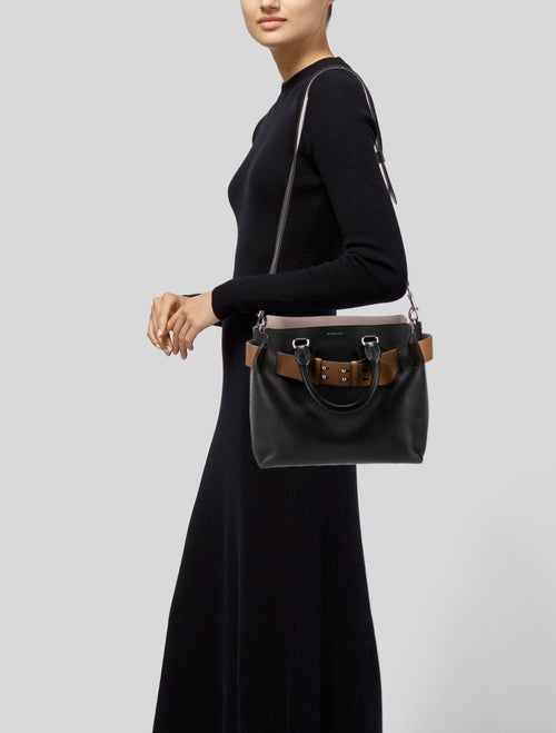 Burberry Leather Belt Tote Medium