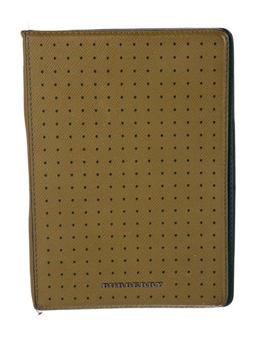 Burberry Solid Leather iPad Case