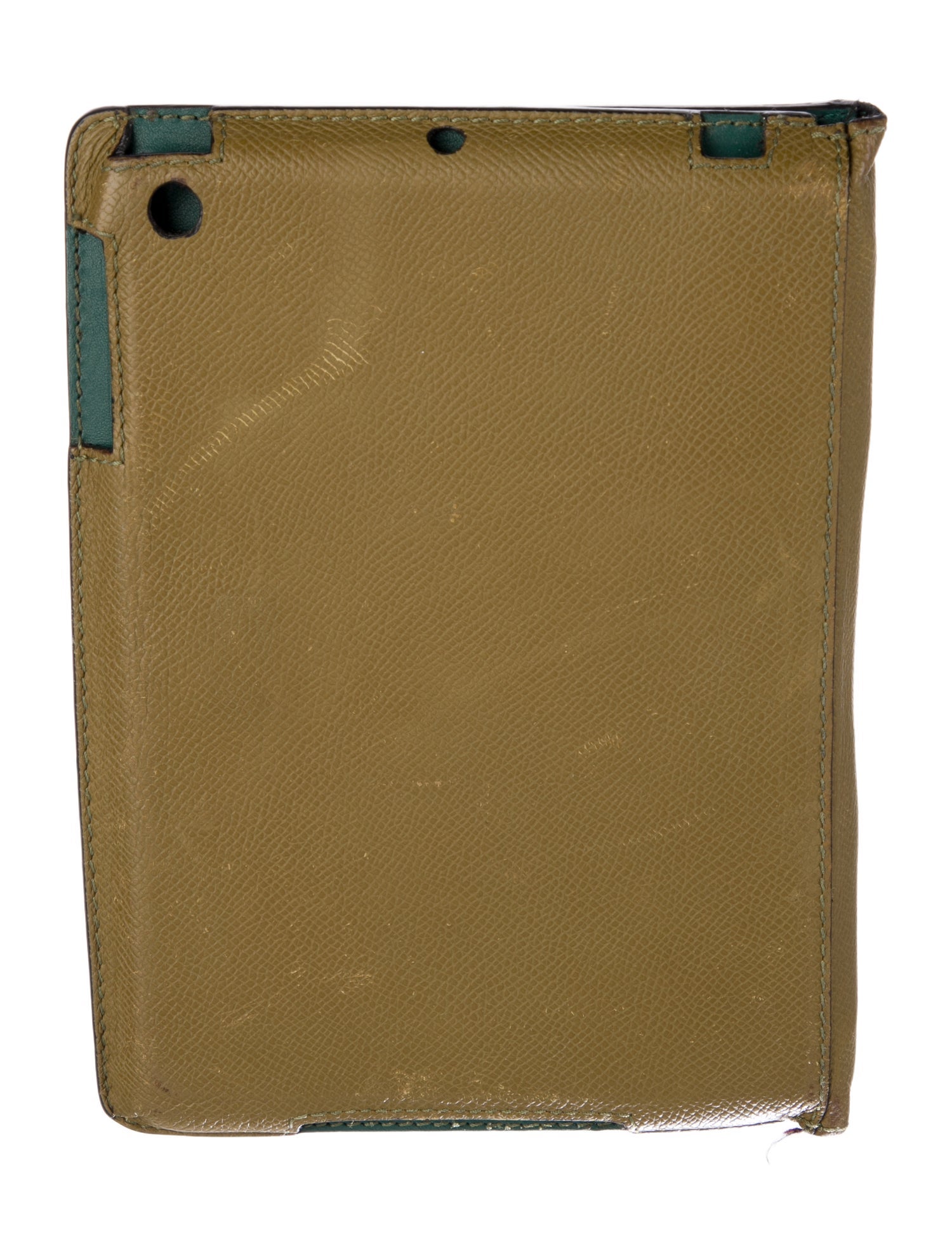 Burberry Solid Leather iPad Case