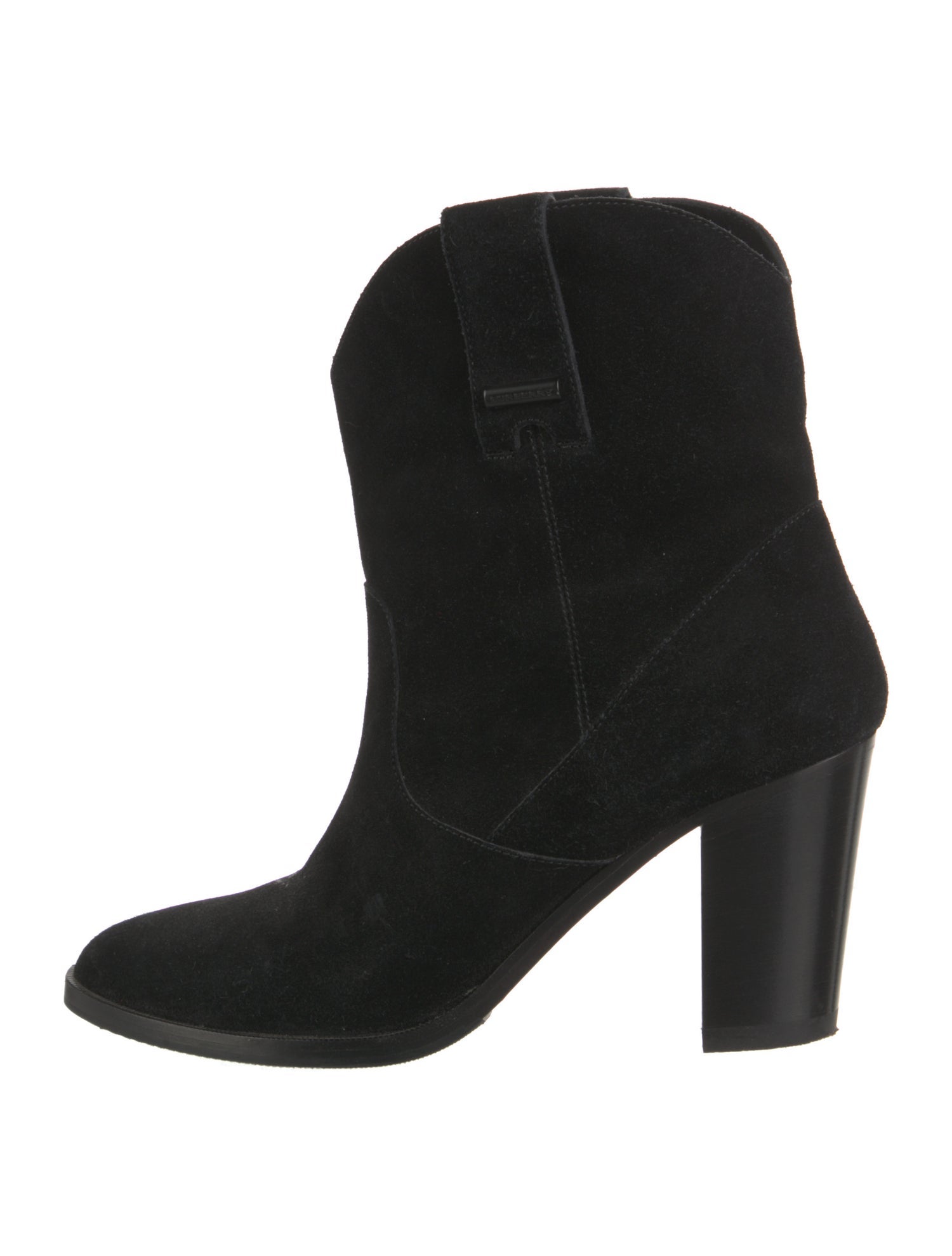 Burberry Suede Western Boots