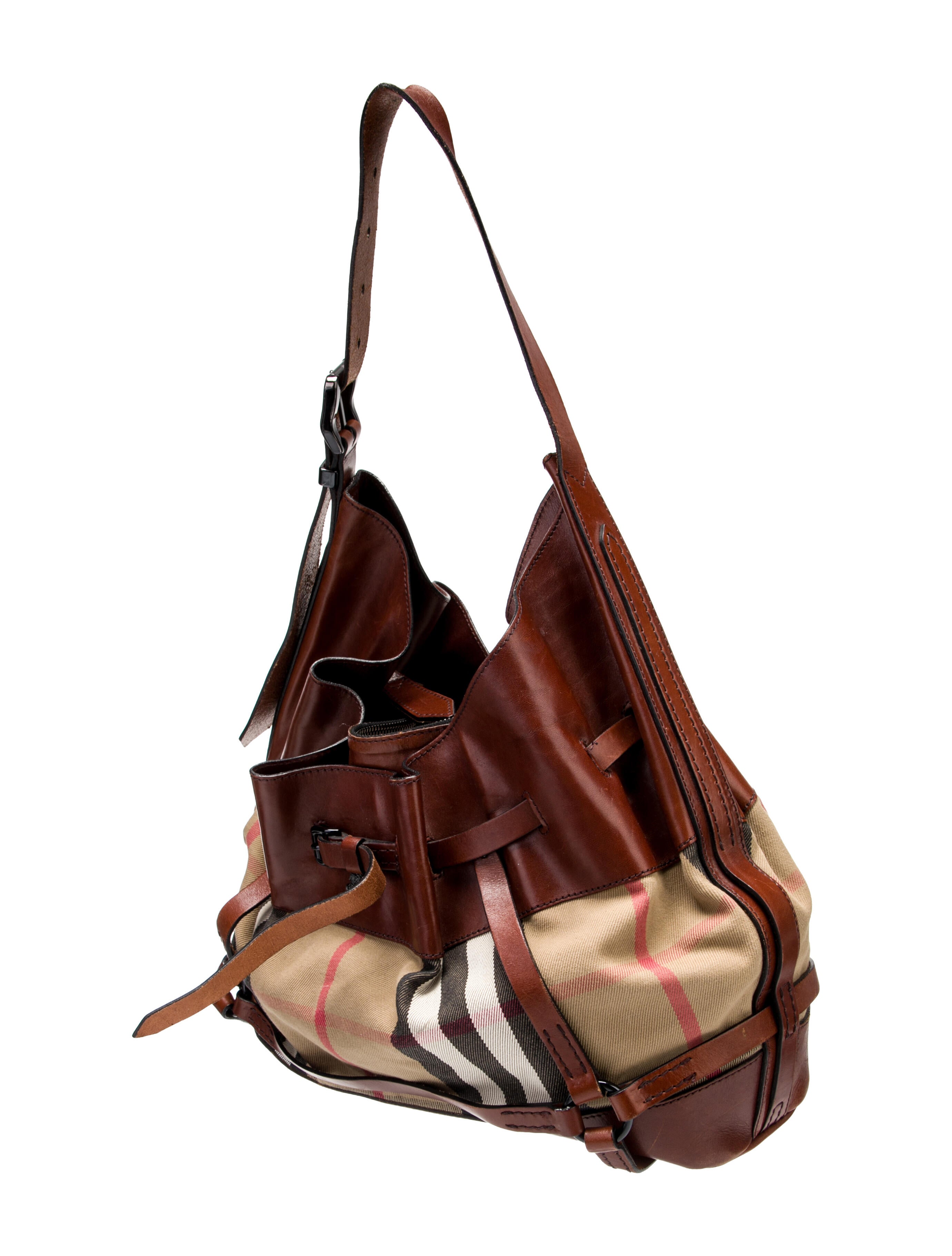 Burberry House Check Hobo