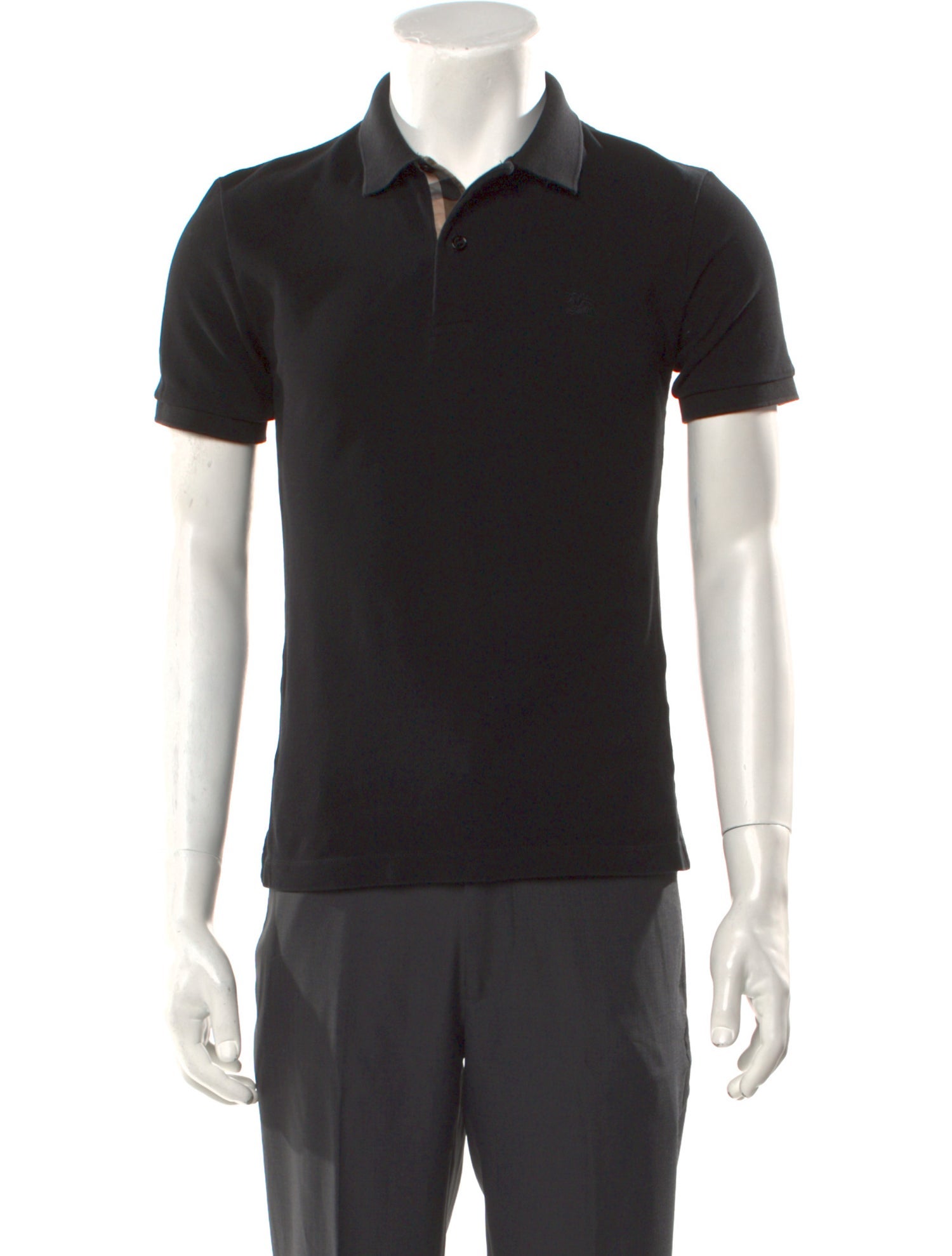 Burberry House Check Pattern Collar Polo Shirt