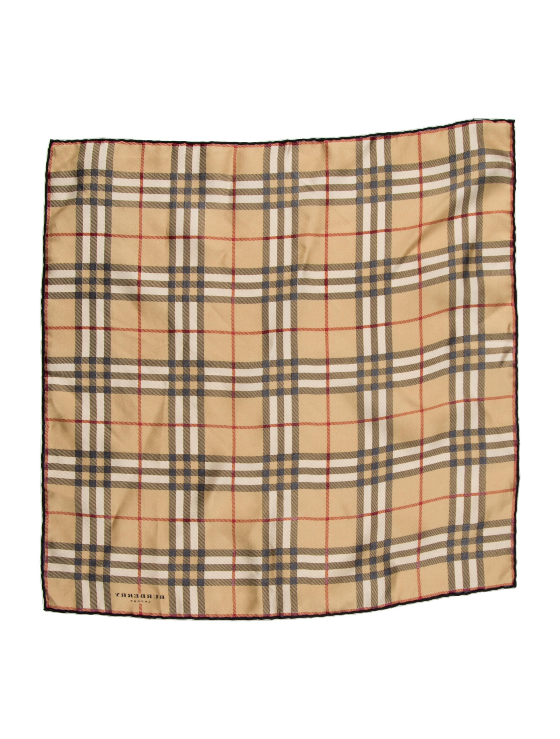 Burberry London Silk House Check Pocket Square
