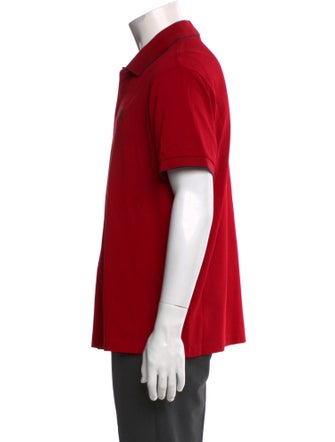 Burberry TB Monogram Collar Polo Shirt