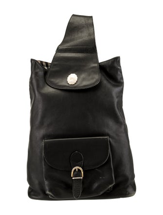 Burberry Leather Backpack