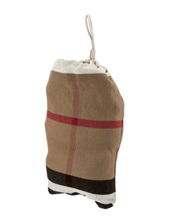 Burberry Canvas Bucket Bag