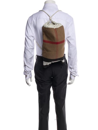 Burberry Canvas Bucket Bag