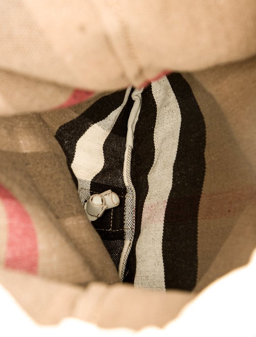 Burberry Canvas Bucket Bag