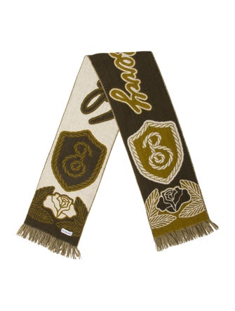 Burberry Wool Paisley Print Scarf