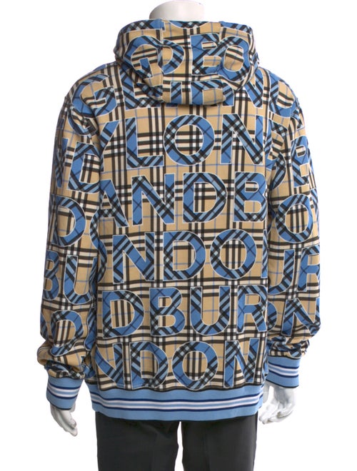 Burberry Printed Crew Neck Hoodie
