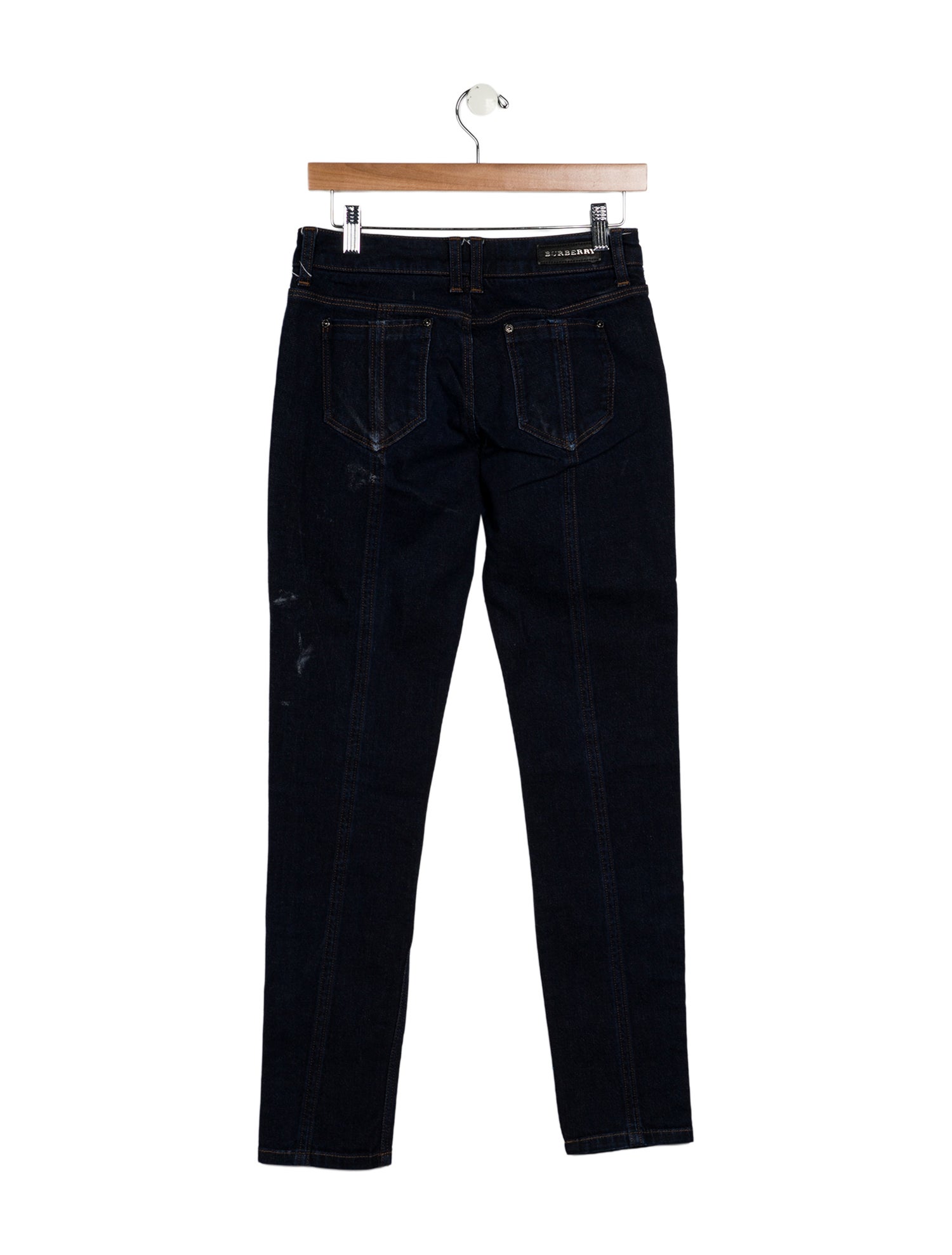 Burberry Mid-Rise Skinny Leg Jeans