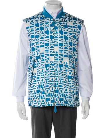 Burberry Outerwear Plaid Print Vest S