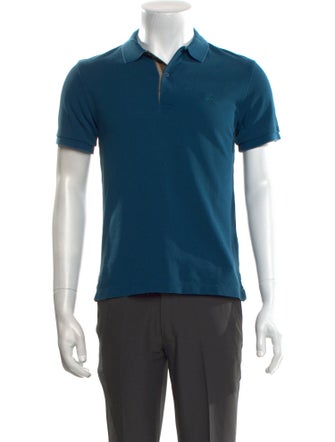 Burberry House Check Pattern Collar Polo Shirt