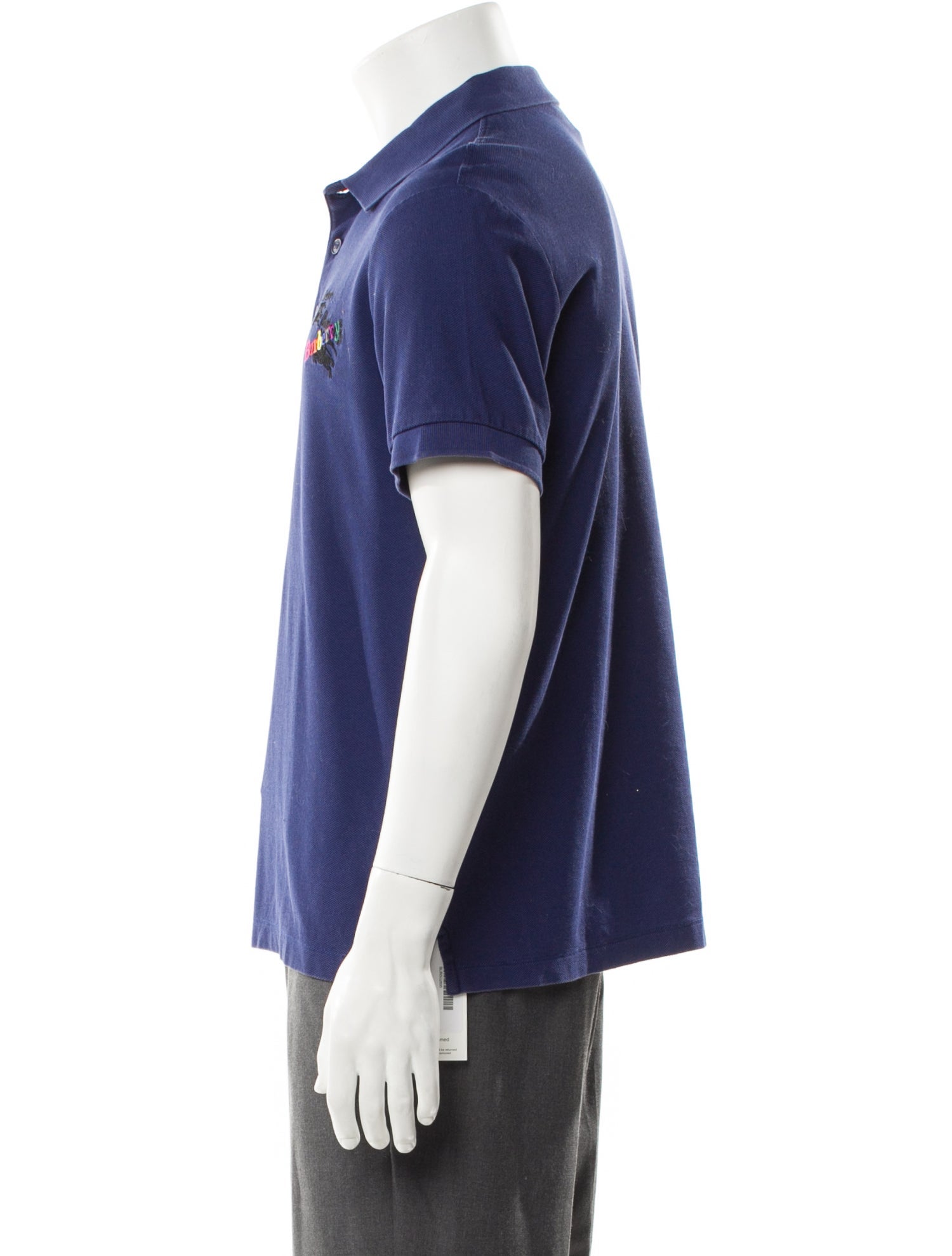 Burberry TB Monogram Collar Polo Shirt