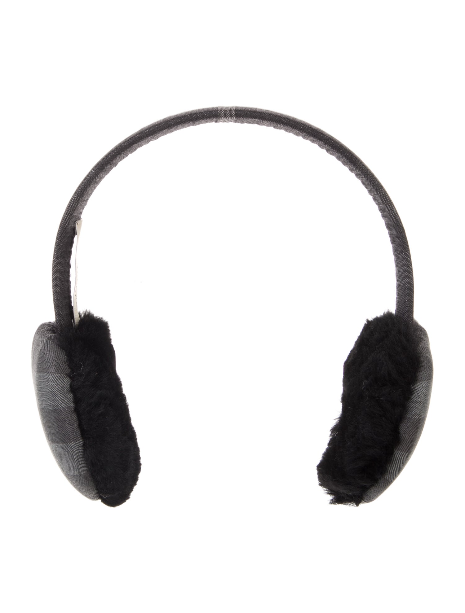 Burberry Check Print Earmuffs