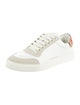 Burberry Leather Colorblock Pattern Sneakers