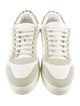 Burberry Leather Colorblock Pattern Sneakers