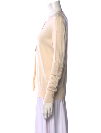 Burberry Silk V-Neck Sweater