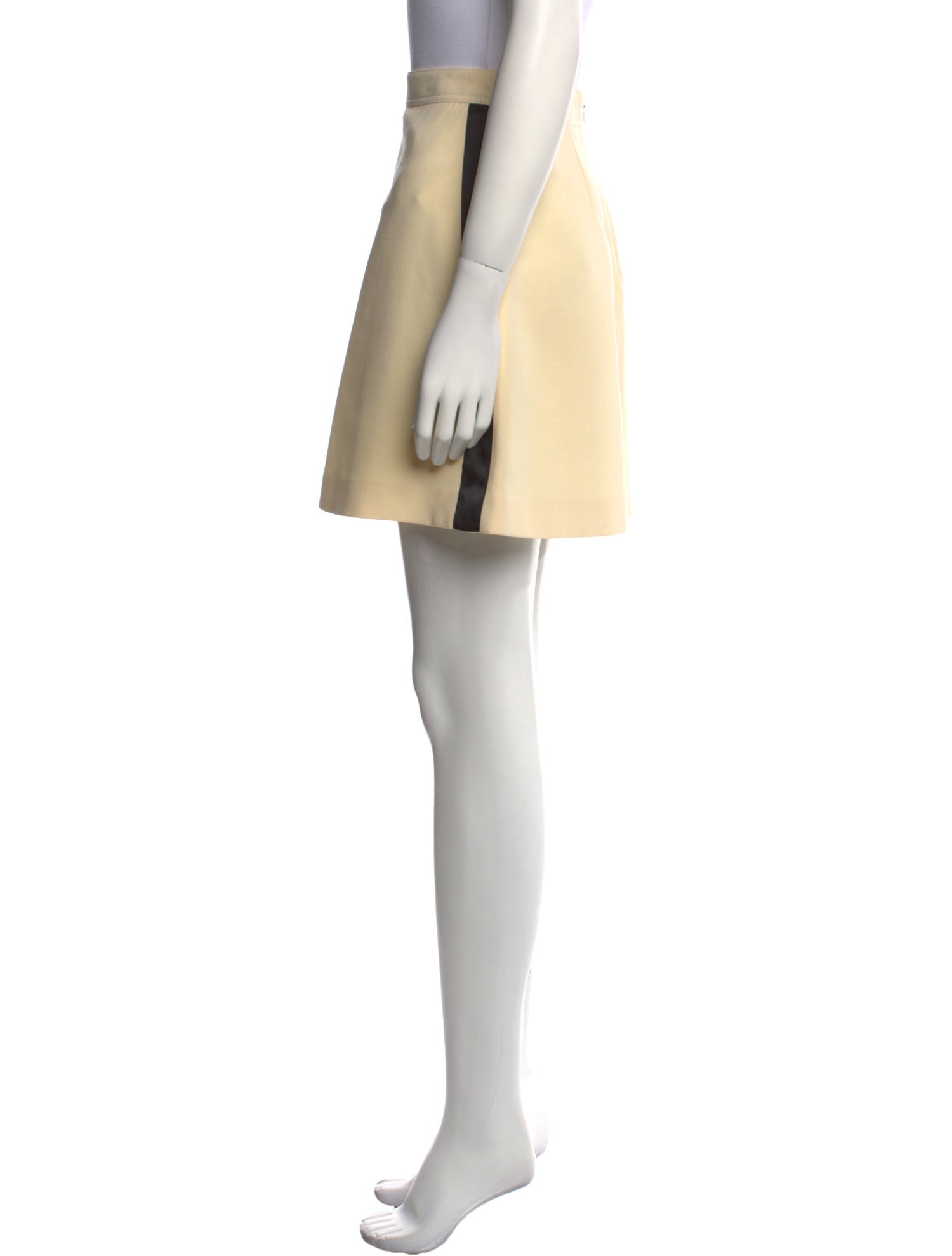 Burberry Wool Mini Skirt