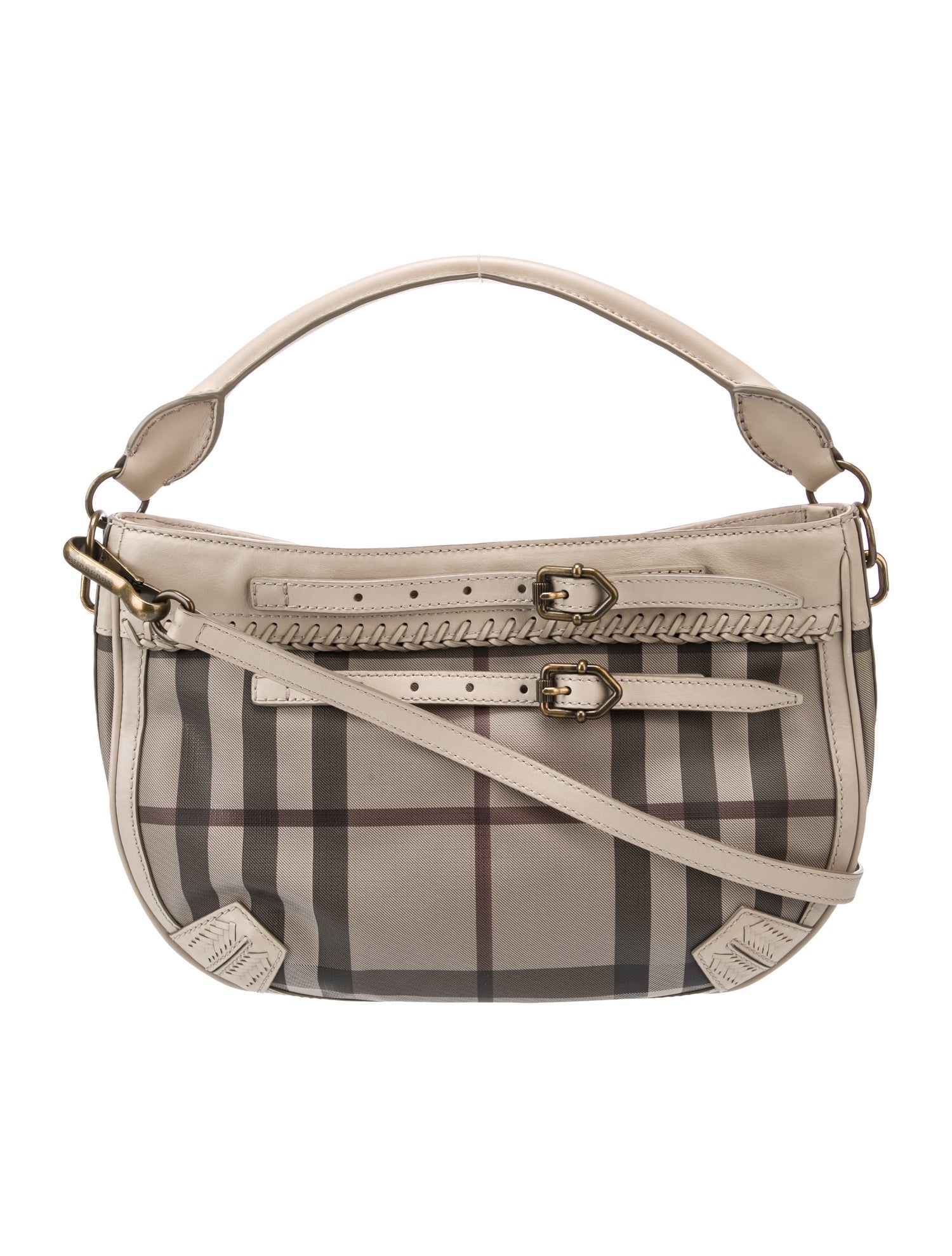 Burberry Smoked Check Crossbody Bag Medium