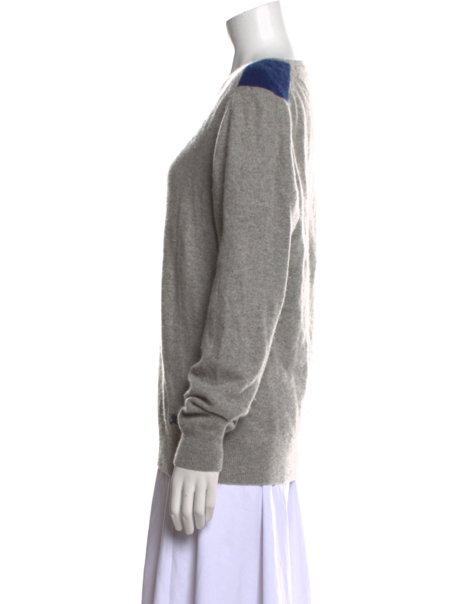 Burberry Cashmere Scoop Neck Sweater