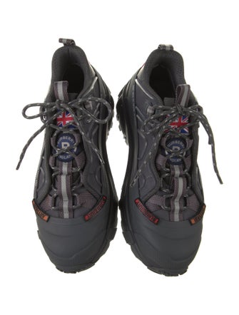 Burberry Nova Check Pattern Nylon Chunky Sneakers