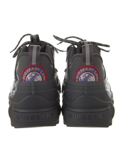 Burberry Nova Check Pattern Nylon Chunky Sneakers