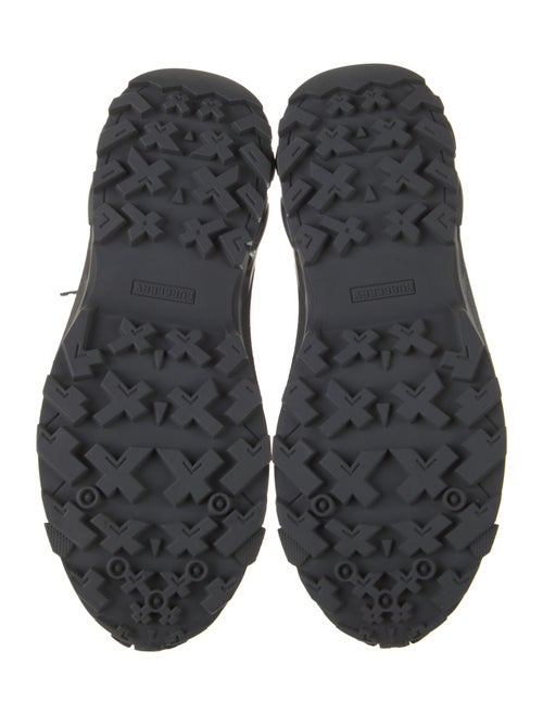 Burberry Nova Check Pattern Nylon Chunky Sneakers