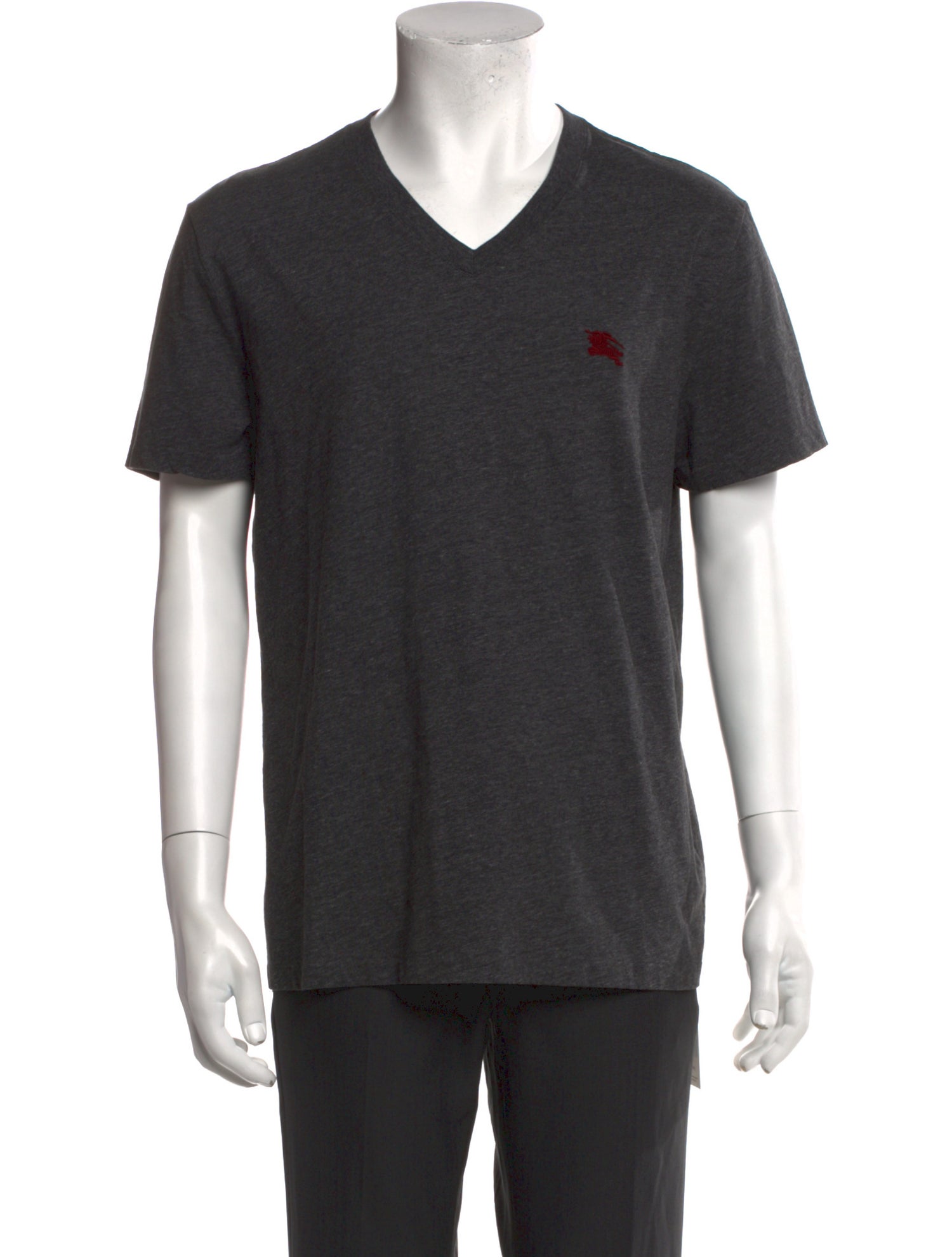 Burberry V-Neck Short Sleeve T-Shirt w/ Tags