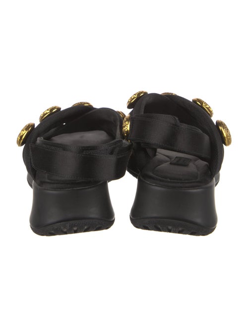 Burberry Leather Slingback Sandals