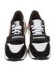 Burberry House Check Pattern Mesh Chunky Sneakers