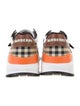 Burberry House Check Pattern Mesh Chunky Sneakers